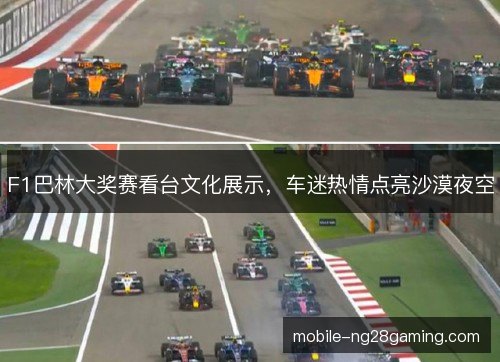F1巴林大奖赛看台文化展示，车迷热情点亮沙漠夜空